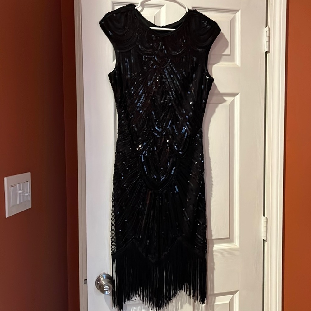 1920s style beaded dress
